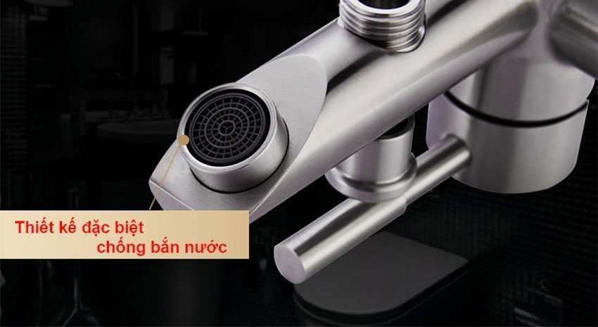 Sen - Lavabo nóng lạnh Inox Olaytoto KB-116S - Hàng chính hãng