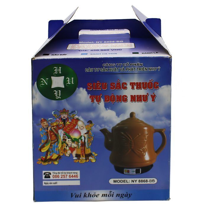 Siêu sắc thuốc tự động Như Ý NY-8688BB - Hàng chính hãng