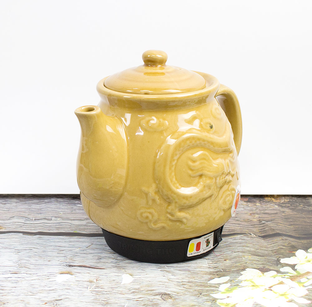 Siêu sắc thuốc Trường Thọ Bát Tiên BA-2086 Rồng Vàng - Hàng chính hãng