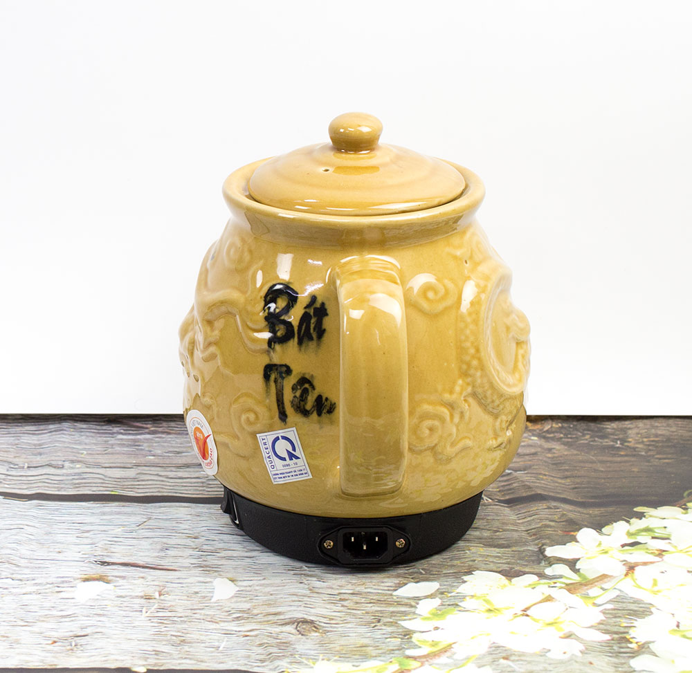 Siêu sắc thuốc Trường Thọ Bát Tiên BA-2086 Rồng Vàng - Hàng chính hãng