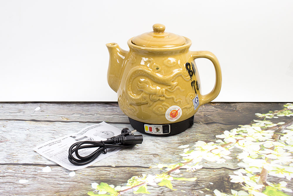 Siêu sắc thuốc Trường Thọ Bát Tiên BA-2086 Rồng Vàng - Hàng chính hãng