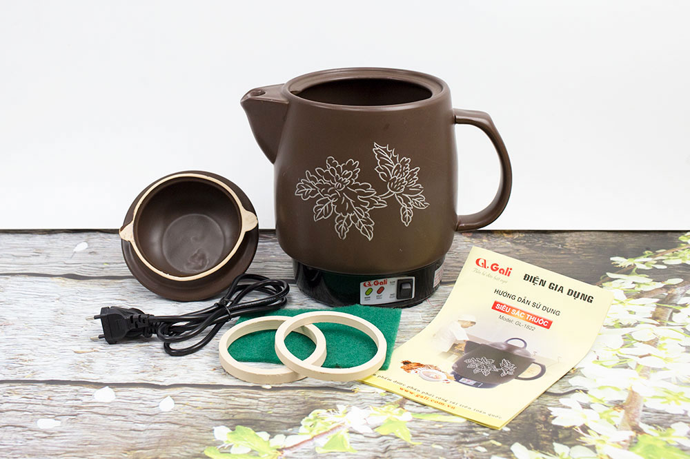 Siêu sắc thuốc điện Gali GL-1822 - Hàng chính hãng