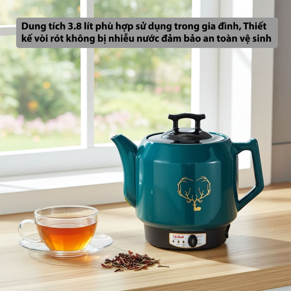 Siêu sắc thuốc điện Gali GL-1838 - Hàng chính hãng