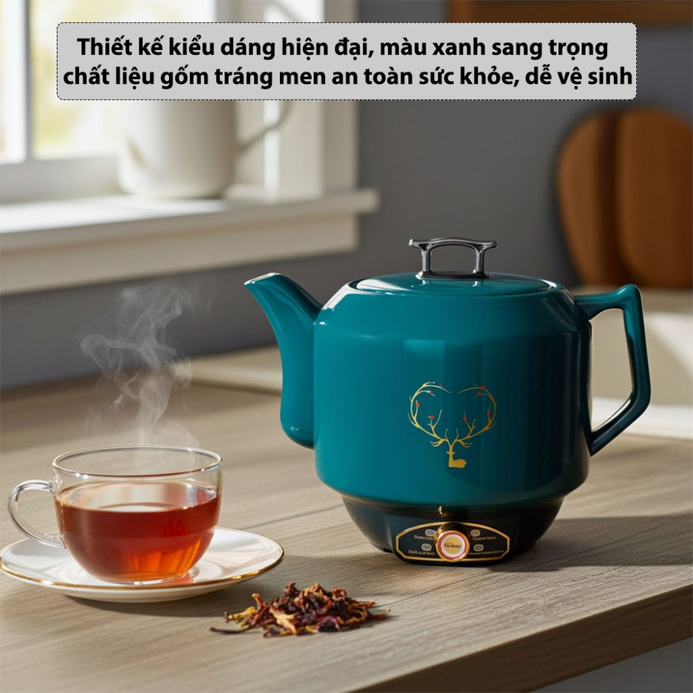 Ấm sắc thuốc đa năng Gali GL-1860G - Hàng chính hãng