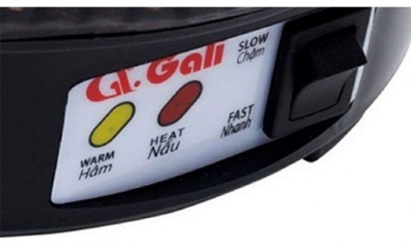Đáy ấm của siêu sắc thuốc Gali GL-1818 