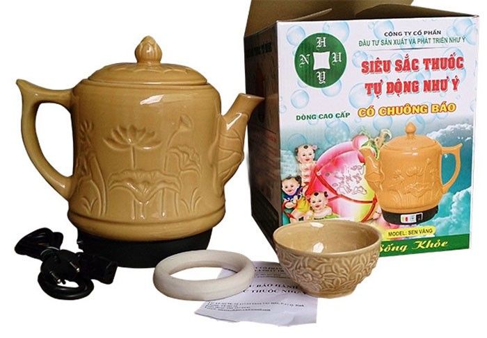 Siêu sắc thuốc tự động Như Ý NY-8888 Sen Vàng