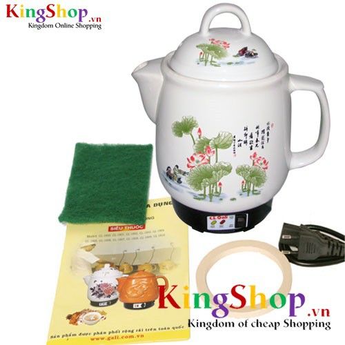 Siêu sắc thuốc tự động Gali GL-1808 – Thương hiệu Việt - Hàng chính hãng