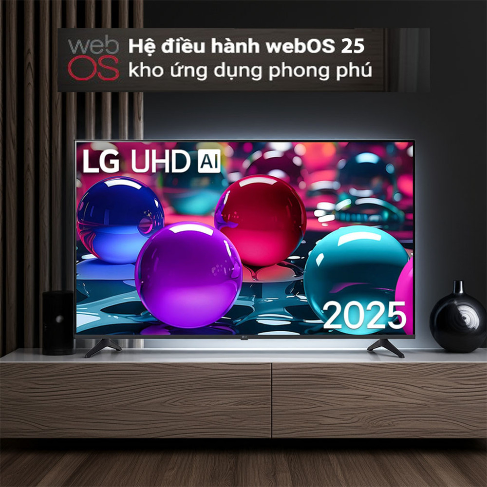Smart TV UHD AI 4K 43 inch LG 43UA7350PSB hệ điều hành tiên tiến