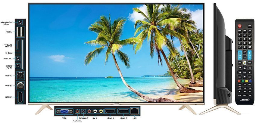 Smart Tivi Asanzo 40AS320 - Hàng chính hãng