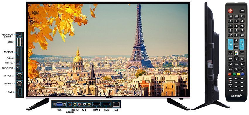 Chi tiết của smart Tivi Asanzo 40AS330