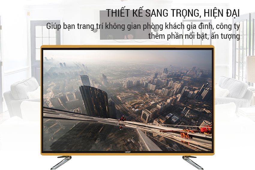 Thiết kế của smart Tivi Asanzo 65SK900