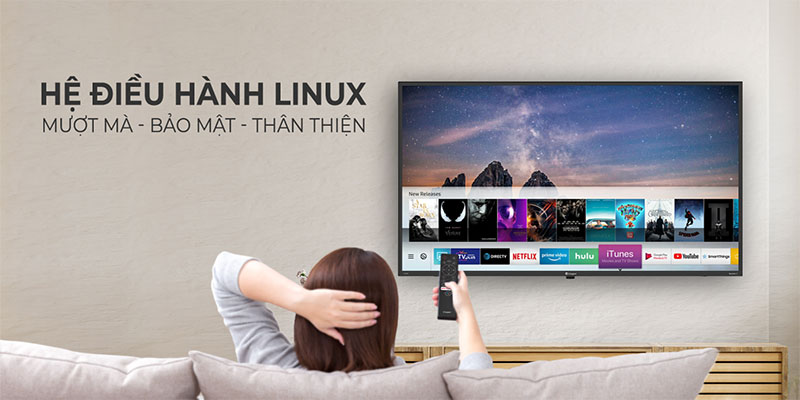 Hệ điều hành của Smart Tivi Casper 43 inch 43FX5200