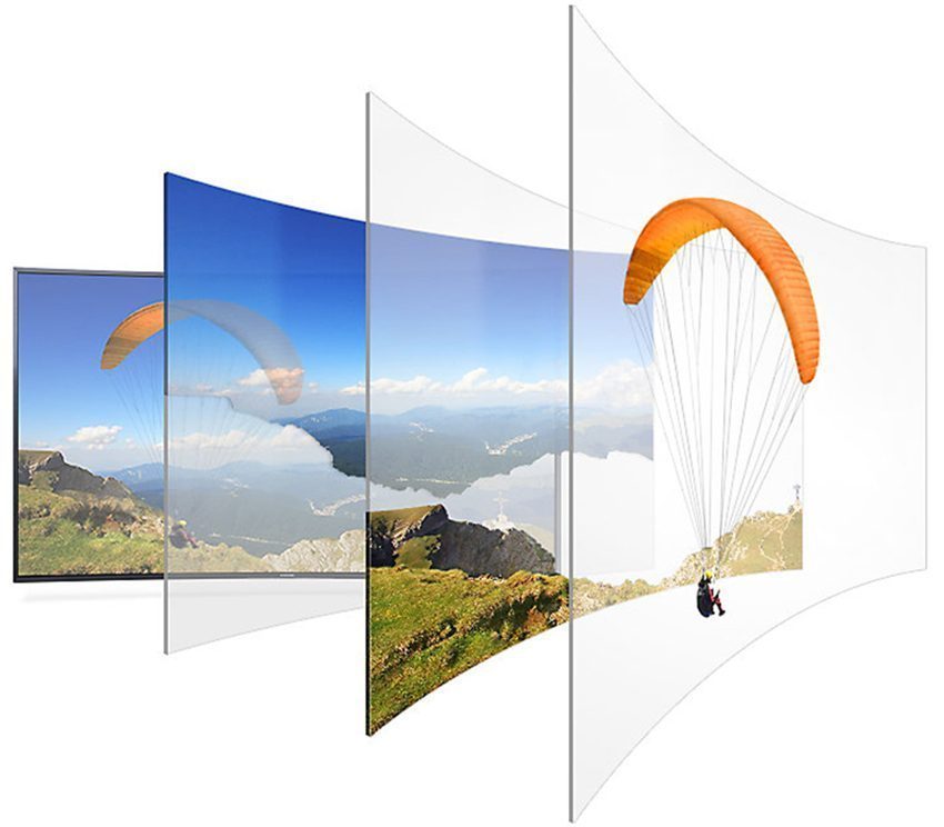 Smart Tivi Cong Samsung UA55MU6500 - Hàng chính hãng