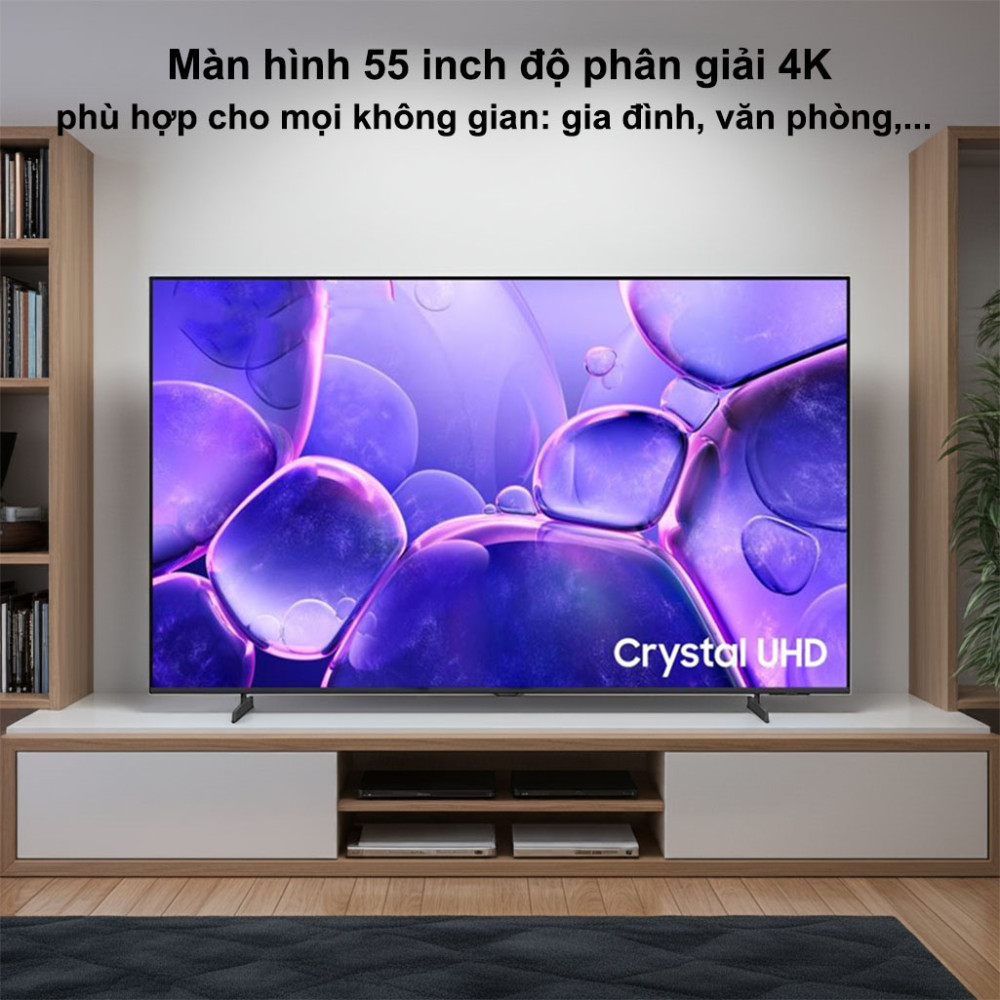 Smart Tivi Crystal UHD Samsung 4K 55 inch UA55U8500F - Hàng chính hãng