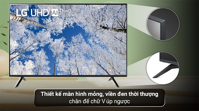 Smart tivi LG 4K 43 Inch 43UQ7050PSA - Hàng chính hãng