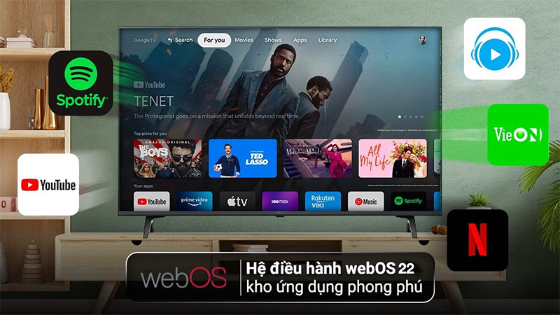 Smart tivi LG 4K 43 Inch 43UQ7050PSA - Hàng chính hãng