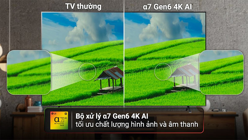 Smart tivi LG 4K 75 Inch 75UR8050PSB - Hàng chính hãng