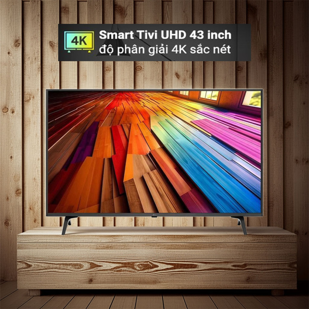 Smart Tivi LG AI 4K 43 inch 43UT8050PSB - Hàng chính hãng