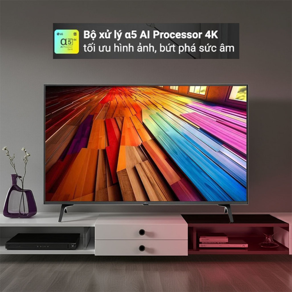 Smart Tivi LG AI 4K 43 inch 43UT8050PSB - Hàng chính hãng