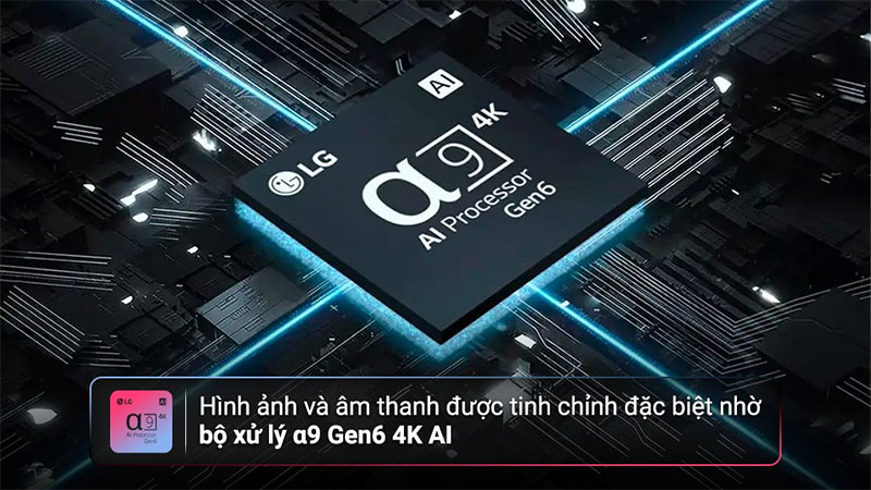 Bộ xử lý của Smart Tivi LG OLED 4K 77 Inch OLED77G3PSA