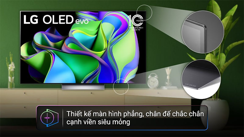 Smart Tivi OLED LG 4K 65 inch OLED65C3PSA - Hàng chính hãng