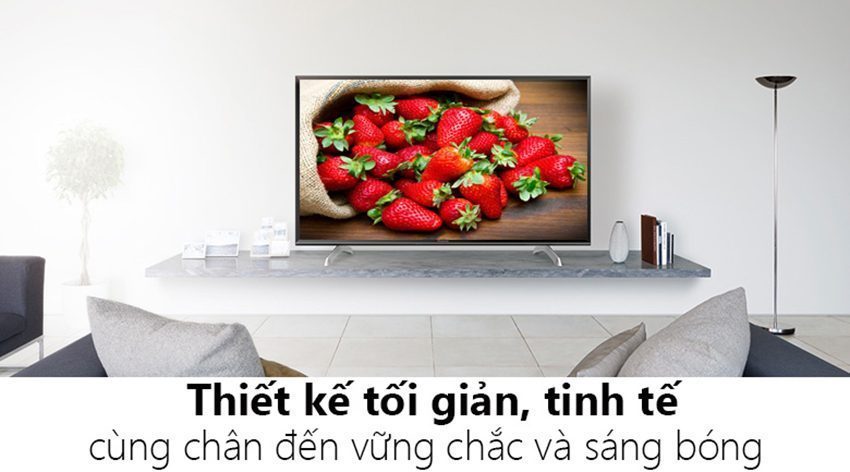 Thiết kế của smart Tivi Panasonic TH-40ES501V