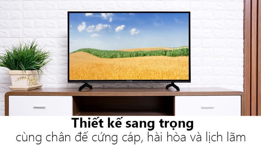 Thiết kế của smart Tivi Panasonic TH-40FS500V