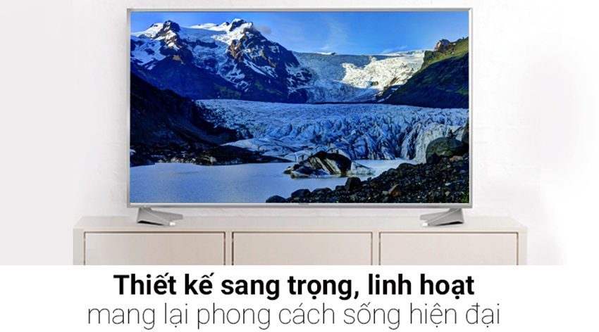 Thiết kế của smart Tivi Panasonic TH-43ES630V