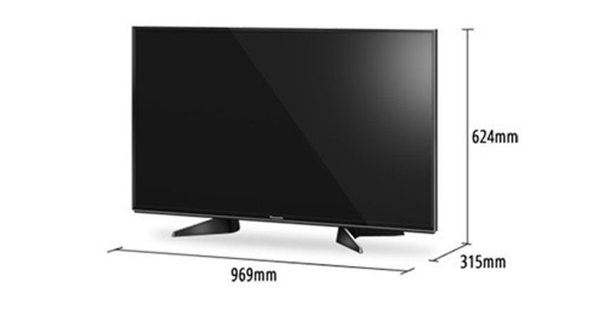Kích thước Smart Tivi Panasonic TH-43EX600V