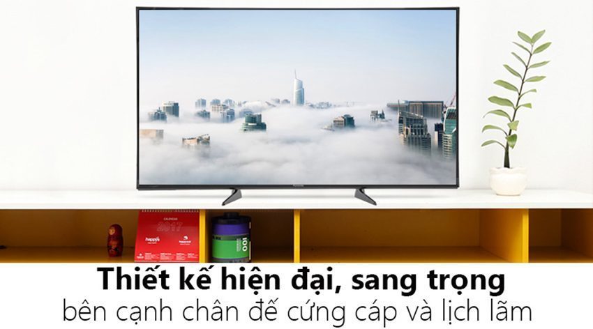 Thiết kế của smart Tivi Panasonic TH-55ES600V