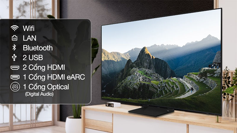 Smart Tivi QLED 4K 75 inch Samsung QA75Q60B - Hàng chính hãng