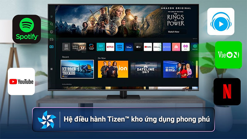 Smart Tivi QLED 4K 75 inch Samsung QA75Q70C - Hàng chính hãng
