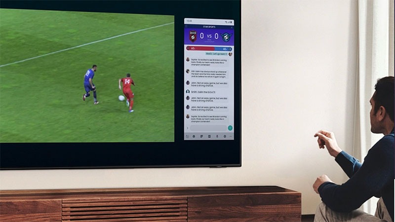 Smart Tivi QLED 4K 85 inch Samsung QA85Q60B - Hàng chính hãng