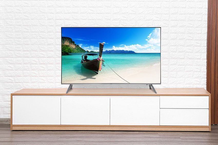 Thiết kế của smart Tivi QLED Samsung QA49Q6FN