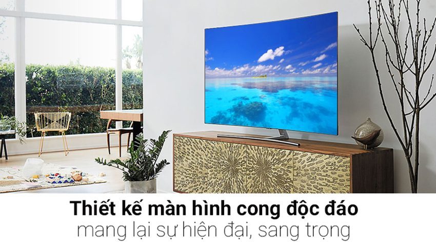 Smart Tivi QLED Samsung QA55Q8CN - Hàng chính hãng