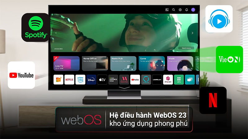 Smart Tivi QNED LG 4K 75 inch 75QNED86SRA - Hàng chính hãng