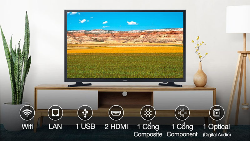 Smart Tivi Samsung 32 inch UA32T4202 - Hàng chính hãng