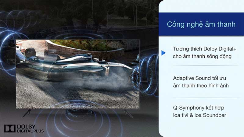 Smart Tivi Samsung 4K 55 inch UA55AU7700 - Hàng chính hãng