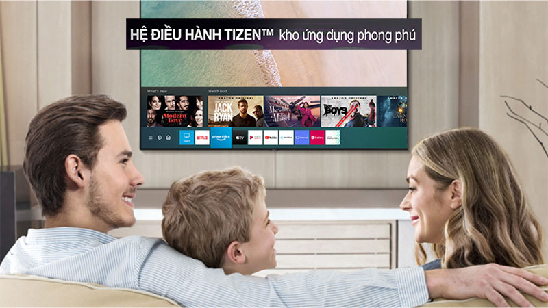 Smart Tivi Samsung 4K Crystal UHD 75 inch UA75BU8000 - Hàng chính hãng