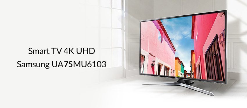 Smart Tivi Samsung UA75MU6103 - Hàng chính hãng