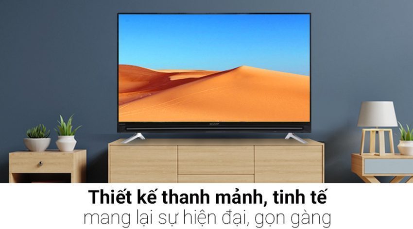 Thiết kế của smart Tivi Sharp LC-40SA5500X