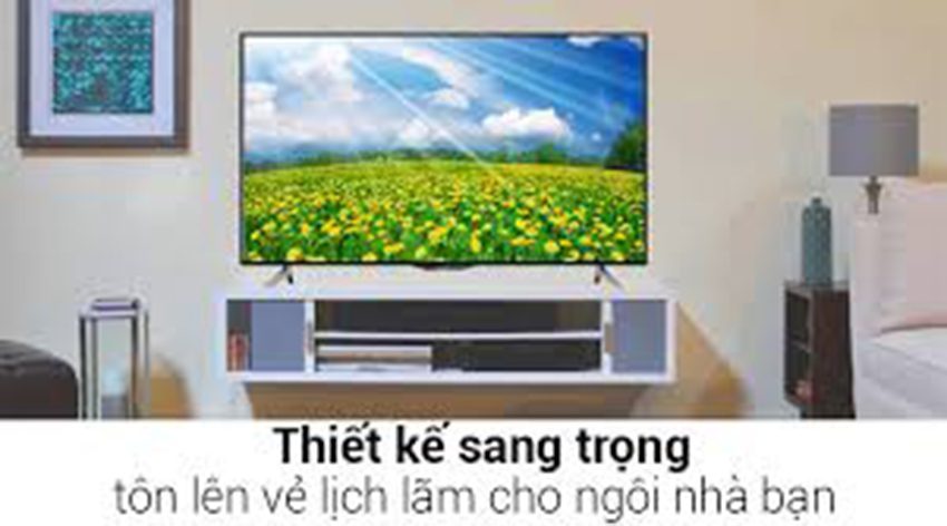 Thiết kế của smart Tivi Sharp LC-60UA6500X