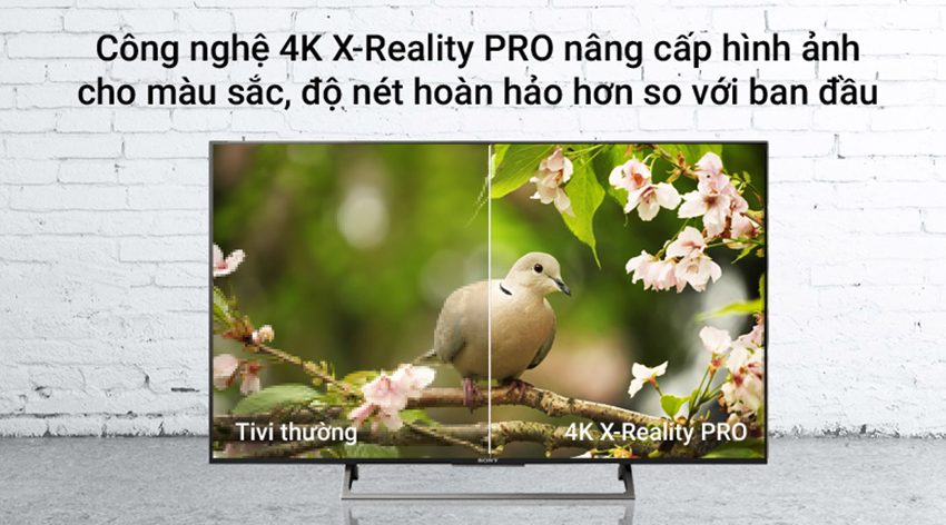 Smart Tivi Sony KD-65X9000E - Hàng chính hãng