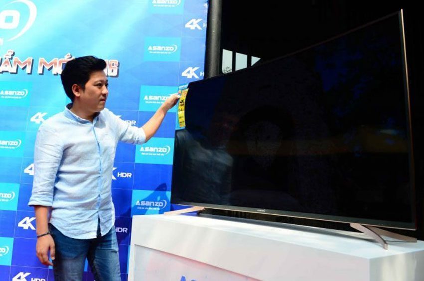 Smart Tivi Cong Asanzo SU65S8 - Hàng chính hãng