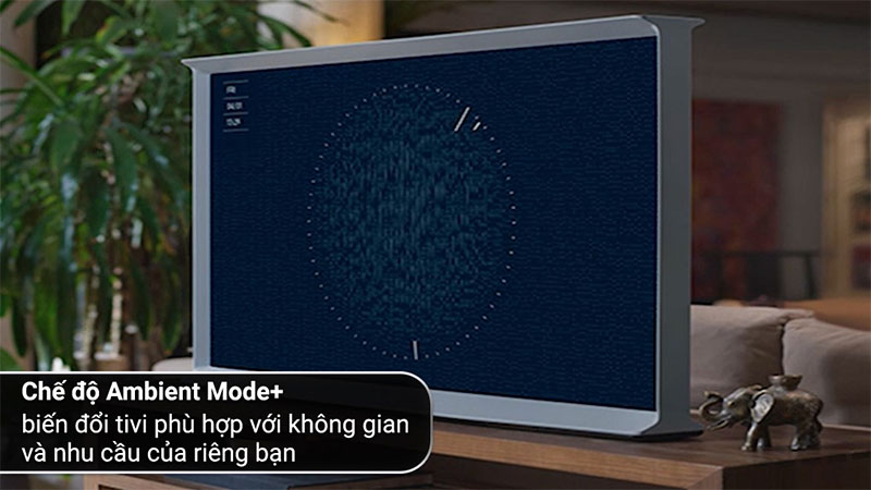 Smart Tivi kiểu chữ I có chân The Serif QLED Samsung 4K 65 inch QA65LS01BA - Hàng chính hãng