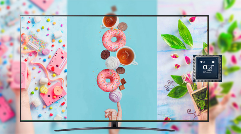 Smart tvi nanoCell LG 4K 65 inch 65NANO76 - Hàng chính hãng