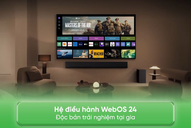 Smart tivi Qned LG 4K 55 inch 55QNED80TSA - Hàng chính hãng