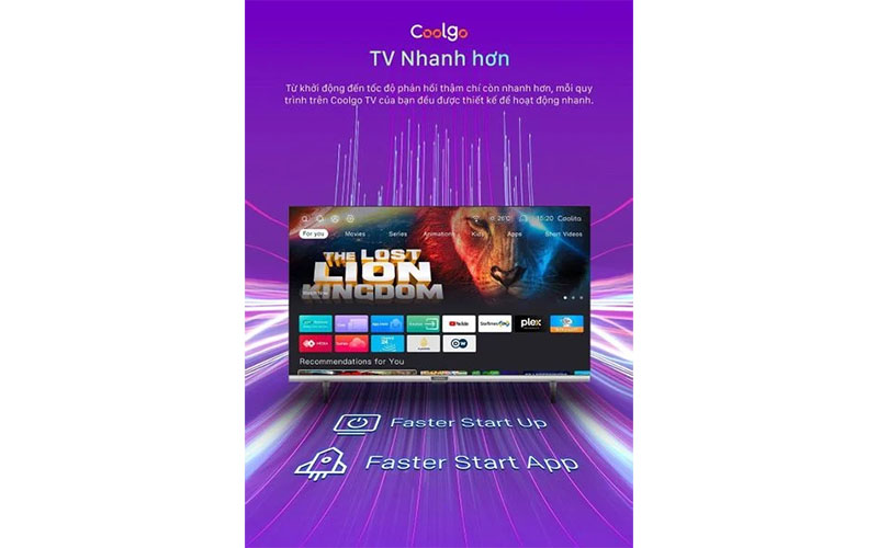 Smart tivi Coocaa HD 32 inch 32S3U+ - Hàng chính hãng