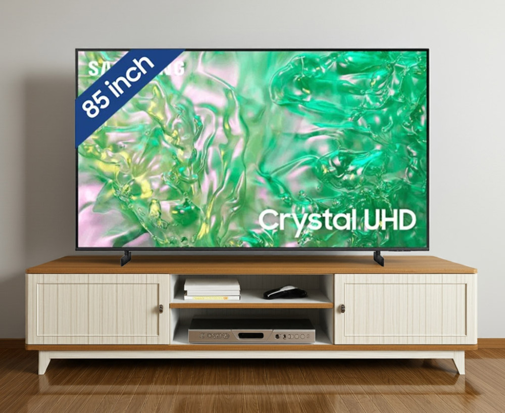 Smart tivi Crystal UHD Samsung 4K 85 inch UA85DU8000 - Hàng chính hãng
