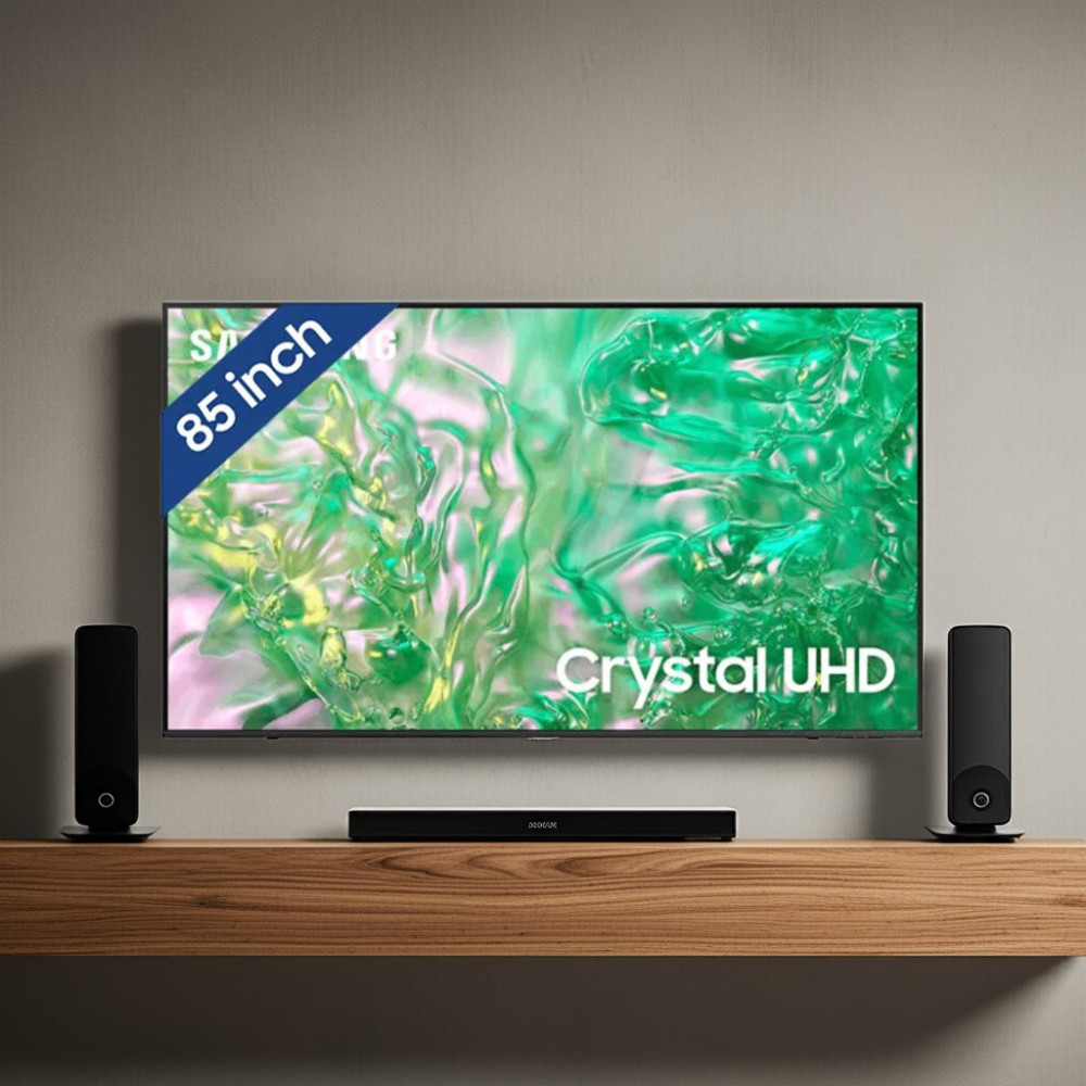 Smart tivi Crystal UHD Samsung 4K 85 inch UA85DU8000 - Hàng chính hãng
